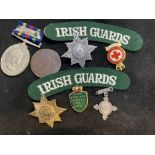 Collection of medals, badges & others