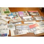 Collection of British mint stamps pre decimal to include post decimal mint stamps & first day covers