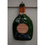 Laurent Perrier art glass champagne bottle