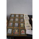 12 Danbury mint fairy pictures with coa & 6 other