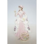 Coalport 'The flower seller' Limited edition figur