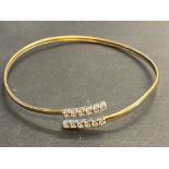 9ct Gold bangle