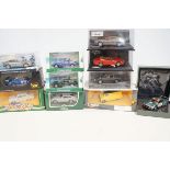 Collection of model vehicles