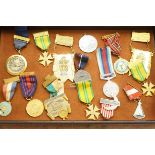 Collection of reproduction medals