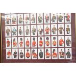 Double sided Hogden's cigarette cards