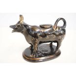 Victorian Staffordshire cow creamer