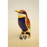 Royal crown derby bee eater with gold stopper