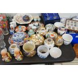 Collection of Various oriental ceramics