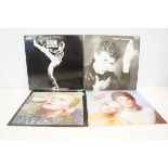 4x David Bowie Albums- Hunky Dory, Bowie pin ups,