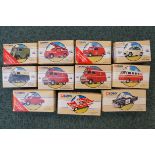 collection of corgi vehicles