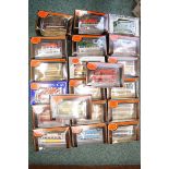 Collection of 20 model buses & Trams