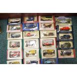 Collection of model vehicles, majority Oxford die