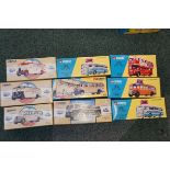 collection of corgi coaches