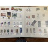 Israel stamp album - used & mint stamps