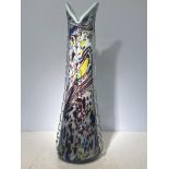 Large Italian art glass vase Height 53 cm