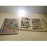 British stamp album & world stamp album