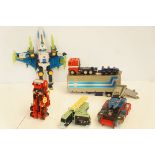 5x Original transformer toys