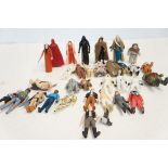 Collection of original Star Wars figures