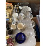 Collection of glass & ceramics to include commemor
