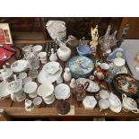 Large collection of glass & ceramics to include We
