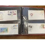 Israel first day cover album 1992-1997
