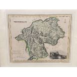 West Moorland early framed map