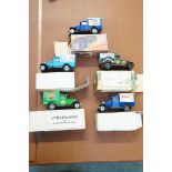 5 boxed matchbox vehicles