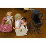 Vintage toys & pram