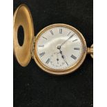 Gold plated pocket watch