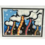 Lorna Bailey framed christmas print