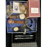 Collection of wristwatches to include L'Entrecoeur