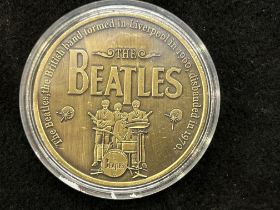 The Beatles commemorative coin