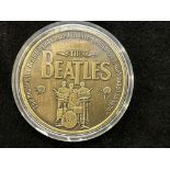 The Beatles commemorative coin