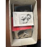 Approx 250 Vintage Postcards Box - Mix Lot