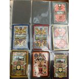 Album Military Playing Cards Individual Emblems In