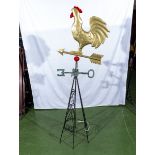 A French wrought iron weathervane