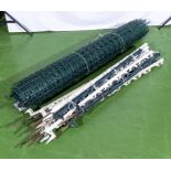 Omlet electric chicken fencing, 12m plus poles