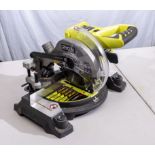 Ryobi One+ mitre saw EMS190DC