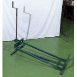 A lawn mower lifting device