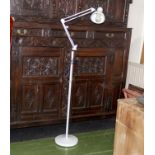 An anglepoise lamp