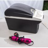 Halfords 8 Litre 12V In-Car Electric Coolbox and one other