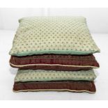 Four scatter cushions