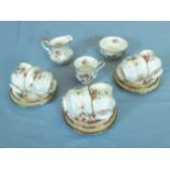 A Paragon Victoriana Rose part tea set