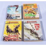 30 Vintage Commando comics 20p to 28p