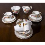 A part china tea set