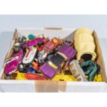 A box of Dinky, Corgi and other die cast vehicles