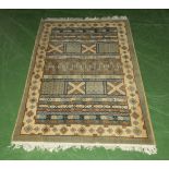 A wool rug 180cm x 140cm