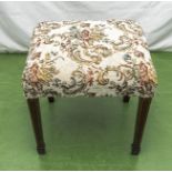 An Edwardian stool