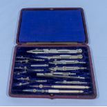 Vintage draughtsman's technical drawing set