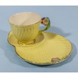 Vintage Crown Devon cup and saucer plate